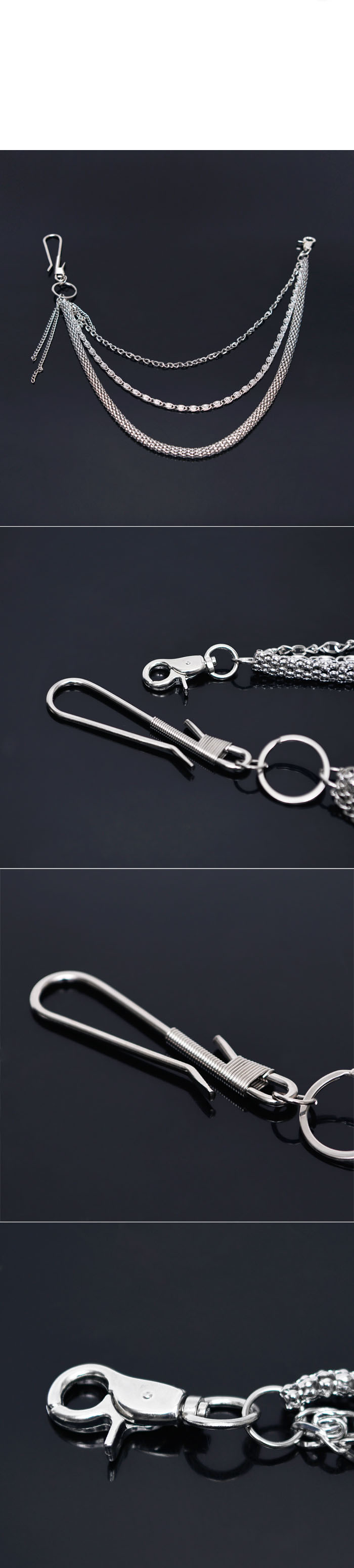 Accessories :: Gadgets :: Triple Lace Hook Chain-Gadget 73 - GUYLOOK